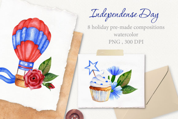 Celebrate USA Independence Day with Vibrant Compositions