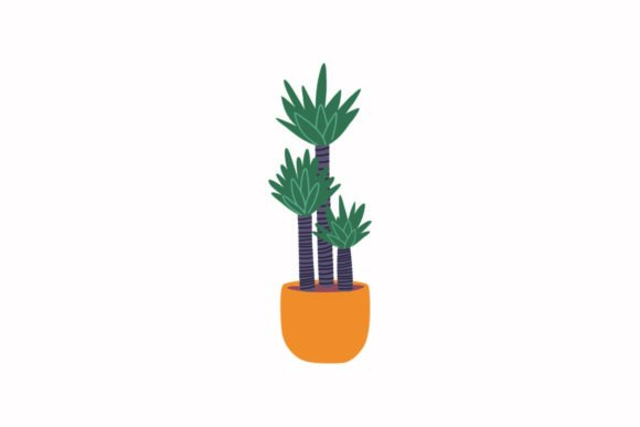 Enhance Your Space with Home Plant Illustration