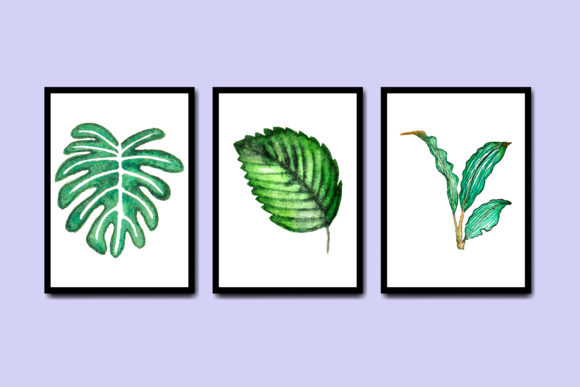 Enhancing Creativity and Branding with Summer Watercolor Leaf Clipart