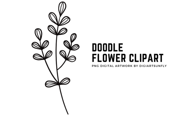 Exploring the Versatility of Hand Drawn Doodle Flower Clipart