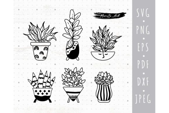 Houseplants, Potted Plants, and Floral SVG PNG Bundle: A Comprehensive Guide